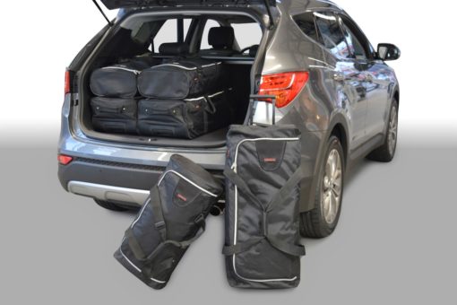 Pack de 6 sacs de voyage sur-mesure pour Hyundai Santa Fe (DM) (de 2012 à 2018) - Gamme Classique