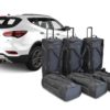 Pack de 6 sacs de voyage sur-mesure pour Hyundai Santa Fe (DM) (de 2012 à 2018) - Gamme Pro.Line