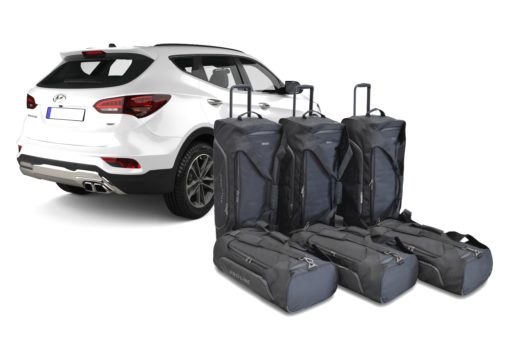 Pack de 6 sacs de voyage sur-mesure pour Hyundai Santa Fe (DM) (de 2012 à 2018) - Gamme Pro.Line