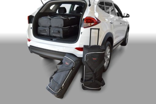 Pack de 6 sacs de voyage sur-mesure pour Hyundai Tucson (TL) (de 2015 à 2020) - Gamme Classique