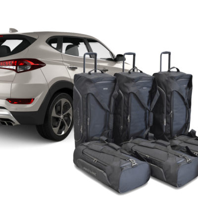 Pack de 6 sacs de voyage sur-mesure pour Hyundai Tucson (TL) (de 2015 à 2020) - Gamme Pro.Line
