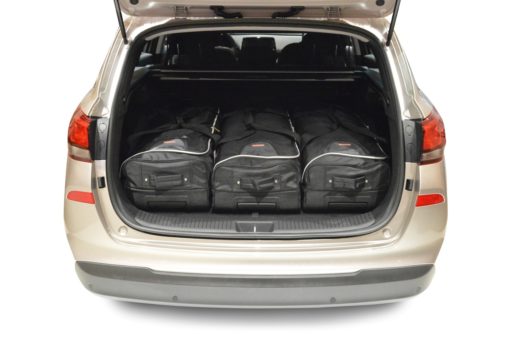 Pack de 6 sacs de voyage sur-mesure pour Hyundai i30 (PD) (depuis 2017) - Gamme Classique