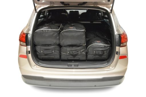 Pack de 6 sacs de voyage sur-mesure pour Hyundai i30 (PD) (depuis 2017) - Gamme Classique