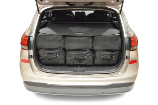 Pack de 6 sacs de voyage sur-mesure pour Hyundai i30 (PD) (depuis 2017) - Gamme Classique