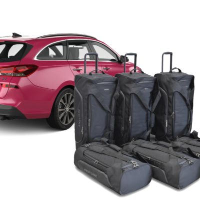 Pack de 6 sacs de voyage sur-mesure pour Hyundai i30 (PD) (depuis 2017) - Gamme Pro.Line