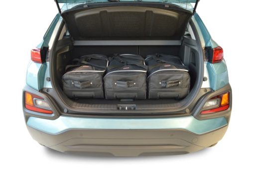 Pack de 6 sacs de voyage sur-mesure pour Hyundai Kona (OS) (de 2017 à 2022) - Gamme Classique