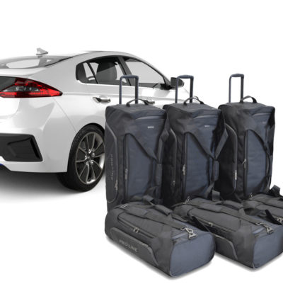 Pack de 6 sacs de voyage sur-mesure pour Hyundai Ioniq (de 2016 à 2022) - Gamme Pro.Line