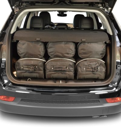 Pack de 6 sacs de voyage sur-mesure pour Jeep Compass (MP) (depuis 2017) - Gamme Classique