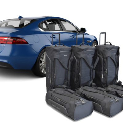 Pack de 6 sacs de voyage sur-mesure pour Jaguar XE (X760) (depuis 2015) - Gamme Pro.Line