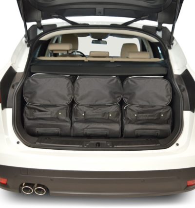 Pack de 6 sacs de voyage sur-mesure pour Jaguar F-Pace (depuis 2016) - Gamme Classique
