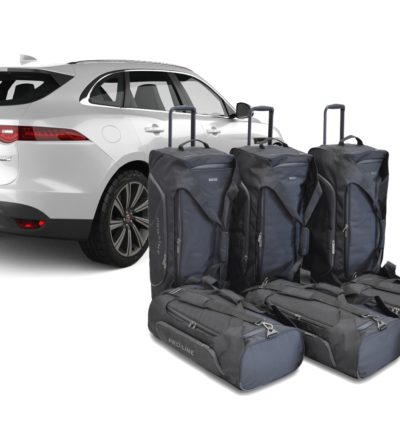 Pack de 6 sacs de voyage sur-mesure pour Jaguar F-Pace (depuis 2016) - Gamme Pro.Line