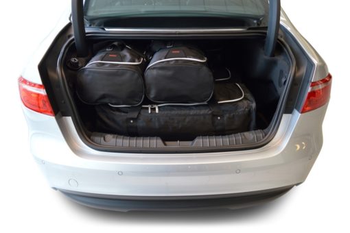 Pack de 6 sacs de voyage sur-mesure pour Jaguar XF (X260) (depuis 2015) - Gamme Classique