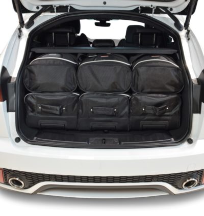 Pack de 6 sacs de voyage sur-mesure pour Jaguar E-Pace (depuis 2017) - Gamme Classique