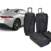 Pack de 4 sacs de voyage sur-mesure pour Jaguar F-type (X152) (depuis 2013) - Gamme Pro.Line
