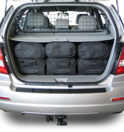 Pack de 6 sacs de voyage sur-mesure pour Kia Sorento (JC-BL) (de 2002 à 2009) - Gamme Classique