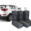 Pack de 6 sacs de voyage sur-mesure pour Kia Sportage II (JE) (de 2004 à 2010) - Gamme Pro.Line
