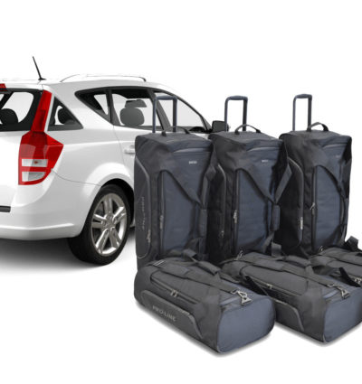 Pack de 6 sacs de voyage sur-mesure pour Kia Cee'd Sportswagon (JD) (de 2012 à 2018) - Gamme Pro.Line
