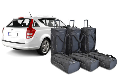 Pack de 6 sacs de voyage sur-mesure pour Kia Cee'd Sportswagon (JD) (de 2012 à 2018) - Gamme Pro.Line