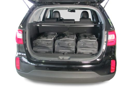 Pack de 6 sacs de voyage sur-mesure pour Kia Sorento (XM) (de 2009 à 2015) - Gamme Classique
