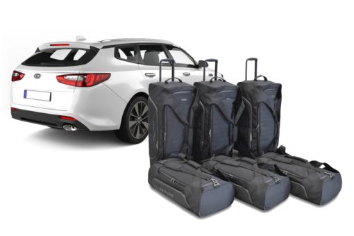 Pack de 6 sacs de voyage sur-mesure pour Kia Optima Sportswagon (JF) (depuis 2016) - Gamme Pro.Line