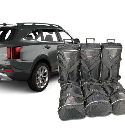 Pack de 6 sacs de voyage sur-mesure pour Kia Sorento (MQ4) (depuis 2020) - Gamme Classique