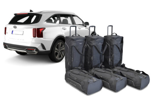 Pack de 6 sacs de voyage sur-mesure pour Kia Sorento (MQ4) (depuis 2020) - Gamme Pro.Line