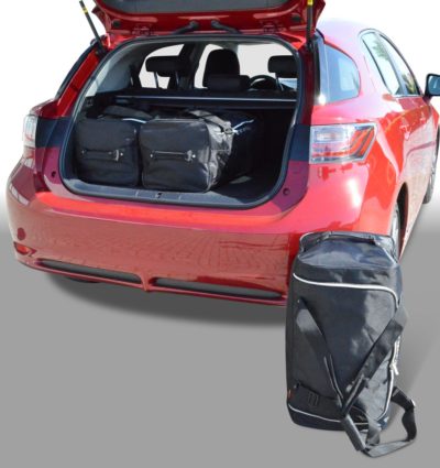 Pack de 3 sacs de voyage sur-mesure pour Lexus CT 200h (depuis 2011) - Gamme Classique