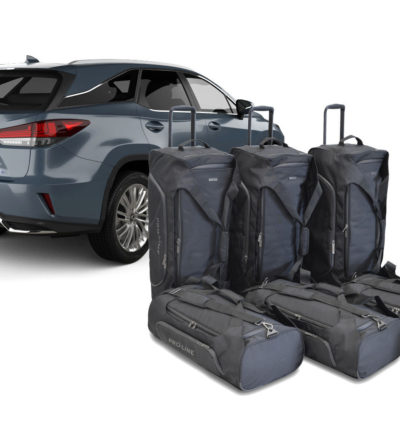 Pack de 6 sacs de voyage sur-mesure pour Lexus RX V (AL30) (depuis 2022) - Gamme Pro.Line