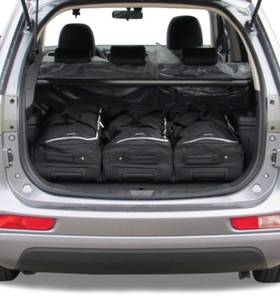 Pack de 6 sacs de voyage sur-mesure pour Mitsubishi Outlander III (depuis 2012) - Gamme Classique