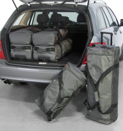 Pack de 6 sacs de voyage sur-mesure pour Mercedes-Benz Classe C estate (S204) (de 2007 à 2014) - Gamme Classique