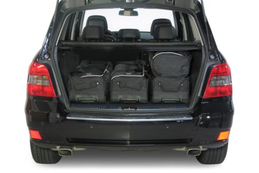 Pack de 6 sacs de voyage sur-mesure pour Mercedes-Benz GLK (X204) (de 2008 à 2015) - Gamme Classique