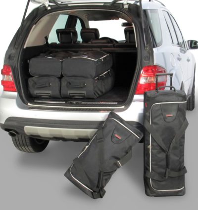 Pack de 6 sacs de voyage sur-mesure pour Mercedes-Benz ML - Classe M (W164) (de 2005 à 2011) - Gamme Classique