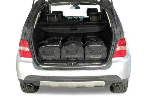 Pack de 6 sacs de voyage sur-mesure pour Mercedes-Benz ML - Classe M (W164) (de 2005 à 2011) - Gamme Classique