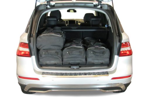 Pack de 6 sacs de voyage sur-mesure pour Mercedes-Benz ML - Classe M (W166) (de 2011 à 2019) - Gamme Classique