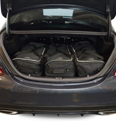 Pack de 6 sacs de voyage sur-mesure pour Mercedes-Benz Classe C (W205) (de 2014 à 2021) - Gamme Classique