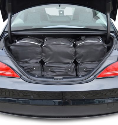 Pack de 6 sacs de voyage sur-mesure pour Mercedes-Benz CLA (C117) (de 2013 à 2019) - Gamme Classique
