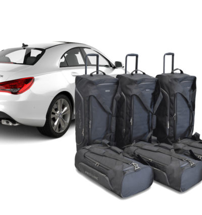 Pack de 6 sacs de voyage sur-mesure pour Mercedes-Benz CLA (C117) (de 2013 à 2019) - Gamme Pro.Line
