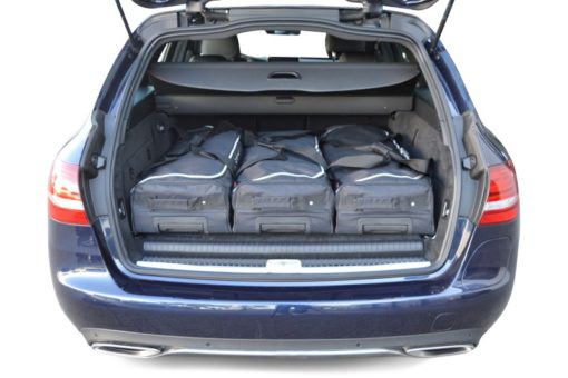 Pack de 6 sacs de voyage sur-mesure pour Mercedes-Benz Classe C estate (S205) (de 2015 à 2019) - Gamme Classique