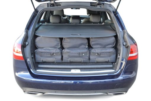 Pack de 6 sacs de voyage sur-mesure pour Mercedes-Benz Classe C estate (S205) (de 2015 à 2019) - Gamme Classique