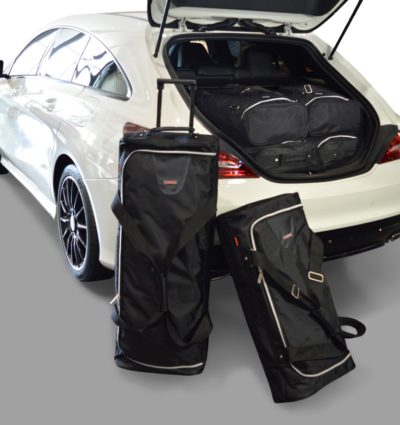 Pack de 6 sacs de voyage sur-mesure pour Mercedes-Benz CLA Shooting Brake (X117) (de 2015 à 2019) - Gamme Classique