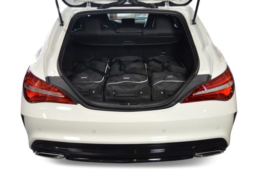 Pack de 6 sacs de voyage sur-mesure pour Mercedes-Benz CLA Shooting Brake (X117) (de 2015 à 2019) - Gamme Classique