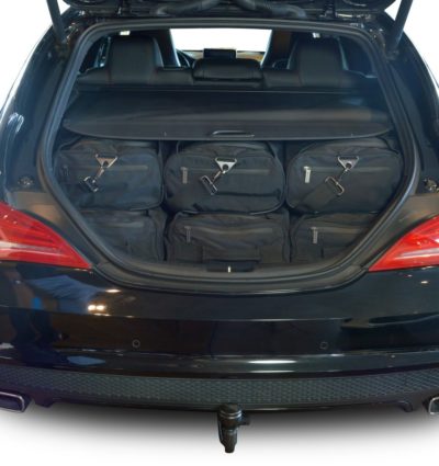 Pack de 6 sacs de voyage sur-mesure pour Mercedes-Benz CLA Shooting Brake (X117) (de 2015 à 2019) - Gamme Pro.Line