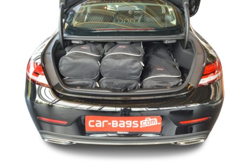 Pack de 6 sacs de voyage sur-mesure pour Mercedes-Benz Classe C Coupé (C205) (depuis 2016) - Gamme Classique