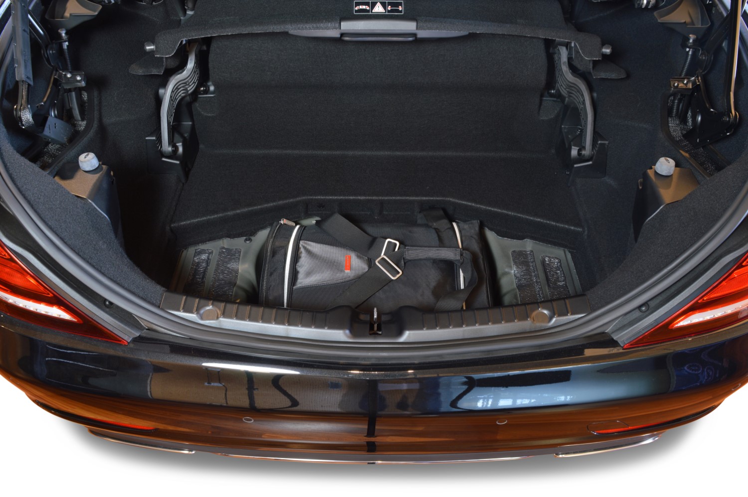 Sacs De Rangement Pour Coffre De Voiture Mercedes - En Cuir, Pliables, Organisateur Coffre | Compatible Classe R, SLC, SLK, S, V, Etc.
