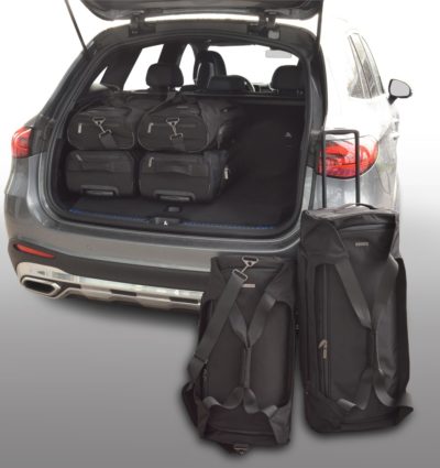 Pack de 6 sacs de voyage sur-mesure pour Mercedes-Benz GLC (X253) (de 2015 à 2022) - Gamme Pro.Line