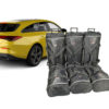 Pack de 6 sacs de voyage sur-mesure pour Mercedes-Benz CLA Shooting Brake (X118) (depuis 2019) - Gamme Classique