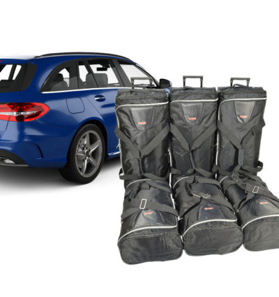 Pack de 6 sacs de voyage sur-mesure pour Mercedes-Benz Classe C estate (S206) (depuis 2021) - Gamme Classique