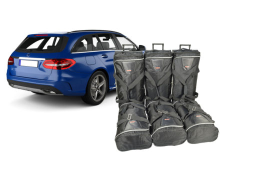 Pack de 6 sacs de voyage sur-mesure pour Mercedes-Benz Classe C estate (S206) (depuis 2021) - Gamme Classique