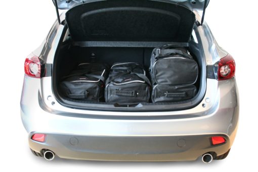 Pack de 6 sacs de voyage sur-mesure pour Mazda Mazda 3 (BM) (de 2013 à 2019) - Gamme Classique