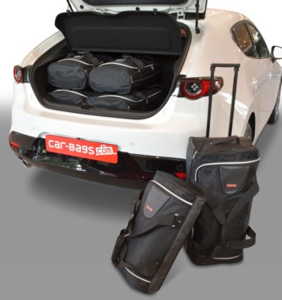 Pack de 6 sacs de voyage sur-mesure pour Mazda Mazda 3 (BP) (depuis 2019) - Gamme Classique